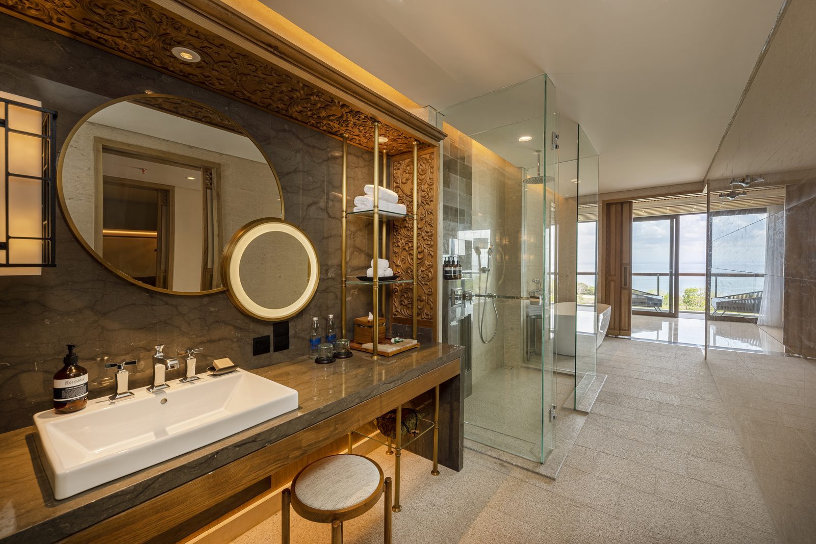 Ocean View Room (Bathroom)