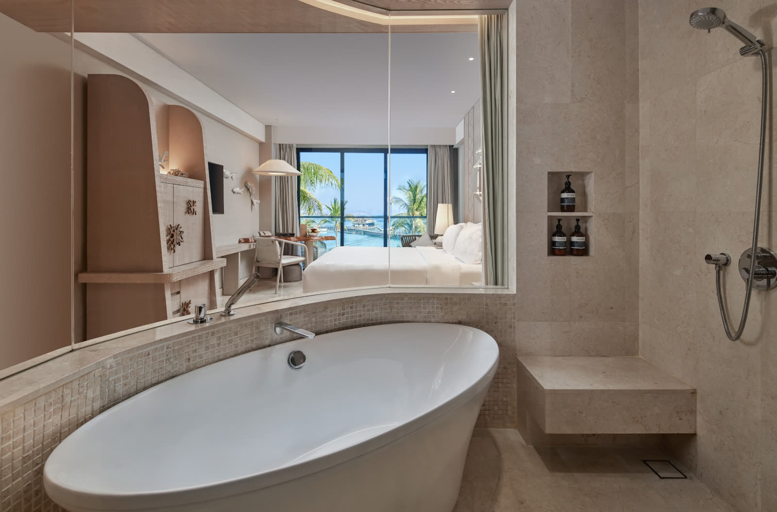 Ocean View Room — Bathroom